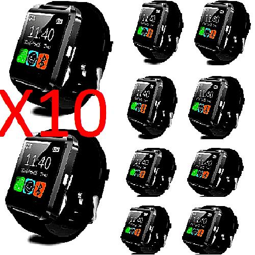 If you are looking 10Pcs (Black) Bluetooth Smart Watch for iPhone Android Phone Samsung HTC you can buy to amazingforless, It is on sale at the best price