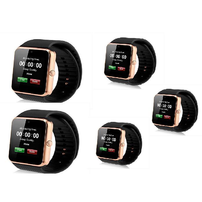 If you are looking 5pcs GT08 (Gold) Bluetooth Smart Watch GSM SIM Phone Mate IOS Android Samsung you can buy to amazingforless, It is on sale at the best price