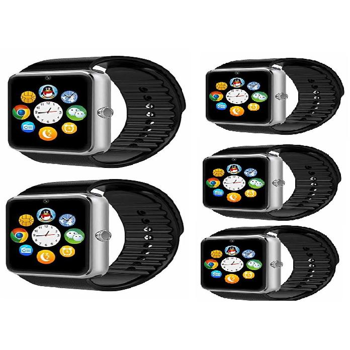 If you are looking 5pcs GT08 (Silver) Bluetooth Smart Watch GSM SIM Phone Mate IOS Android Samsung you can buy to amazingforless, It is on sale at the best price