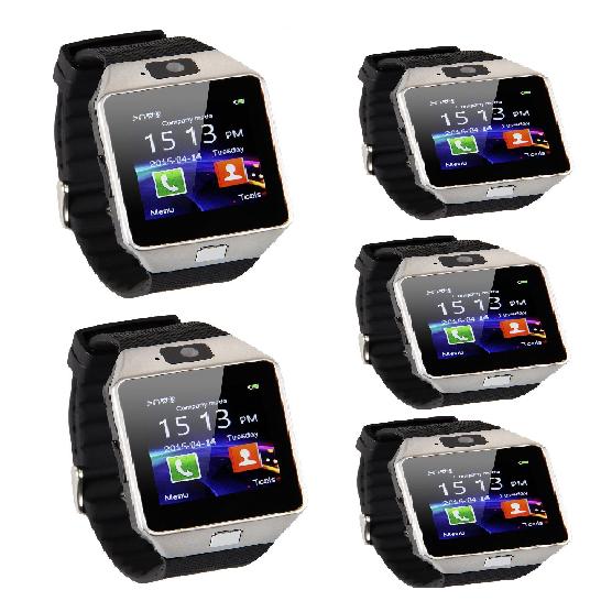 If you are looking 5pcs DZ09 (Silver) Bluetooth Smart Watch GSM SIM Phone Mate IOS Android Samsung you can buy to amazingforless, It is on sale at the best price