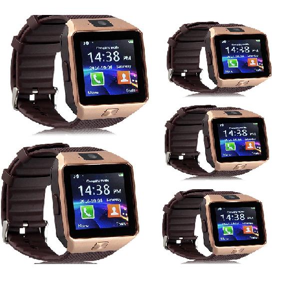 If you are looking 5pcs DZ09 (Gold-) Bluetooth Smart Watch GSM SIM Phone Mate IOS Android Samsung you can buy to amazingforless, It is on sale at the best price