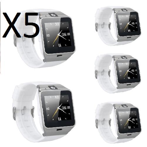 If you are looking 5pcs DZ09 (White) Bluetooth Smart Watch GSM SIM Phone Mate IOS Android Samsung you can buy to amazingforless, It is on sale at the best price