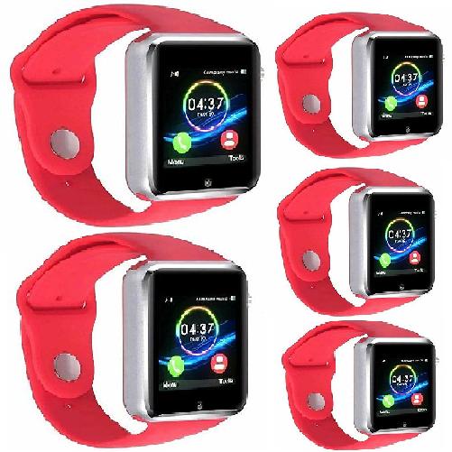 If you are looking 5pcs G10 (Red) Bluetooth Smart Watch GSM SIM Phone Mate IOS Android Samsung you can buy to amazingforless, It is on sale at the best price