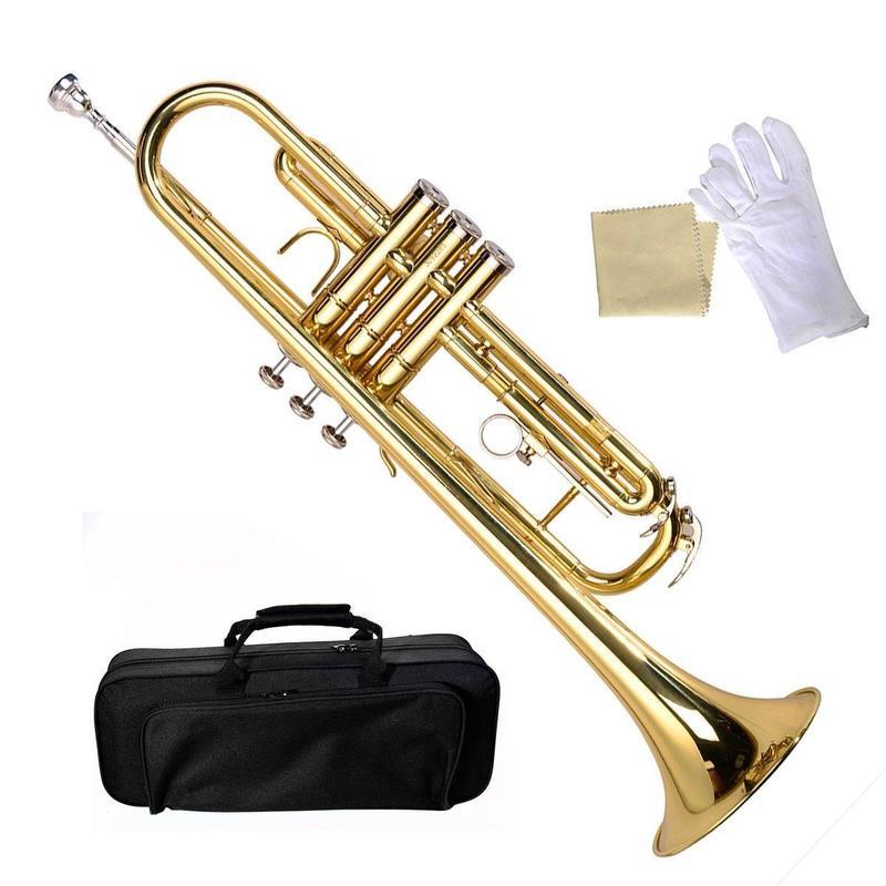If you are looking Bb Beginner Trumpet in Gold Silver Black Blue Purple or Red +Care Kit you can buy to costway, It is on sale at the best price