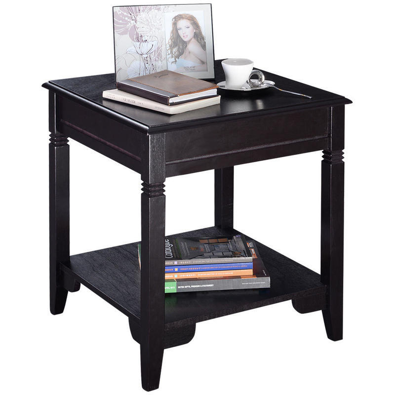 If you are looking Nolan End Table Durable Quality Furniture Shelf Decor Home Living Room New you can buy to costway, It is on sale at the best price