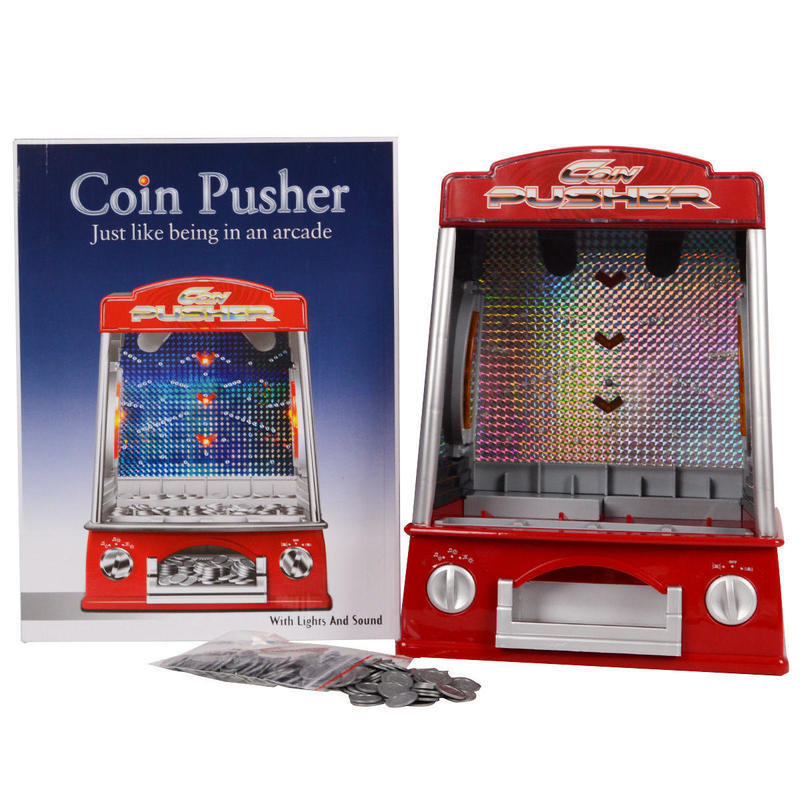If you are looking Coin Pusher Machine Arcade Game Battery Operated Music Flashlight Voice New you can buy to costway, It is on sale at the best price