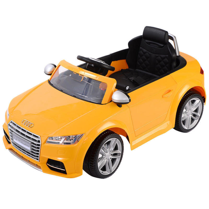 If you are looking Audi TTS 12V Electric Kids Ride On Car Licensed MP3 LED Lights RC Remote Control you can buy to costway, It is on sale at the best price