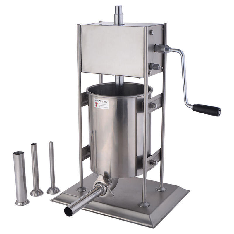 If you are looking 10L Vertical Sausage Stuffer 2 Speed Filler Meat Maker Machine Stainless Steel you can buy to costway, It is on sale at the best price