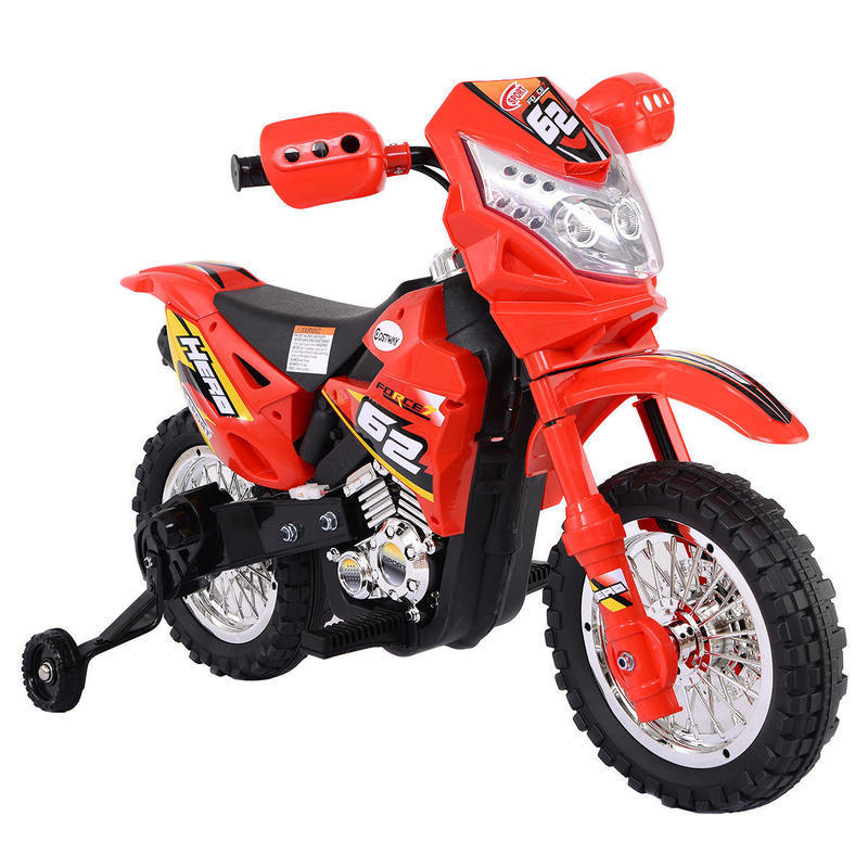 If you are looking Kids Ride On Motorcycle with Training Wheel 6V Battery Powered Electric Toy New you can buy to costway, It is on sale at the best price