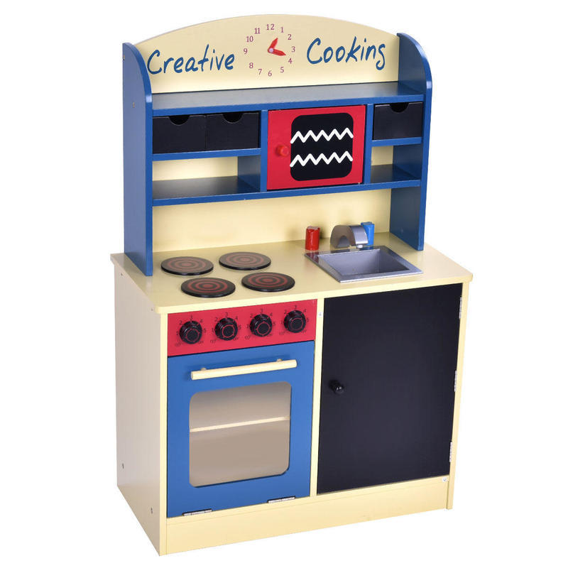 If you are looking Wood Kitchen Toy Kids Cooking Pretend Play Set Toddler Wooden Playset Gift New you can buy to costway, It is on sale at the best price