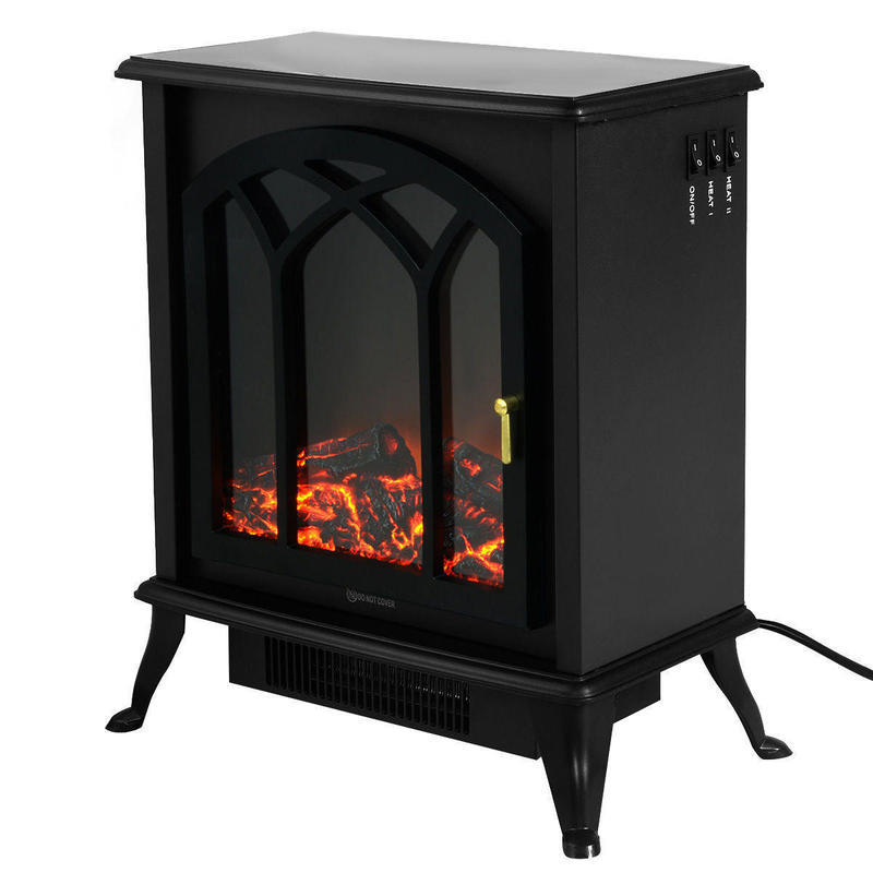 If you are looking Free Standing Electric 1500W Fireplace Heater Fire Flame Stove Wood Adjustable you can buy to costway, It is on sale at the best price