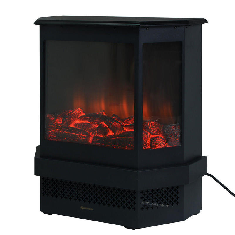 If you are looking Free Standing 23” Electric Fireplace 1500W Adjustable Heater Fire Tempered Glass you can buy to costway, It is on sale at the best price