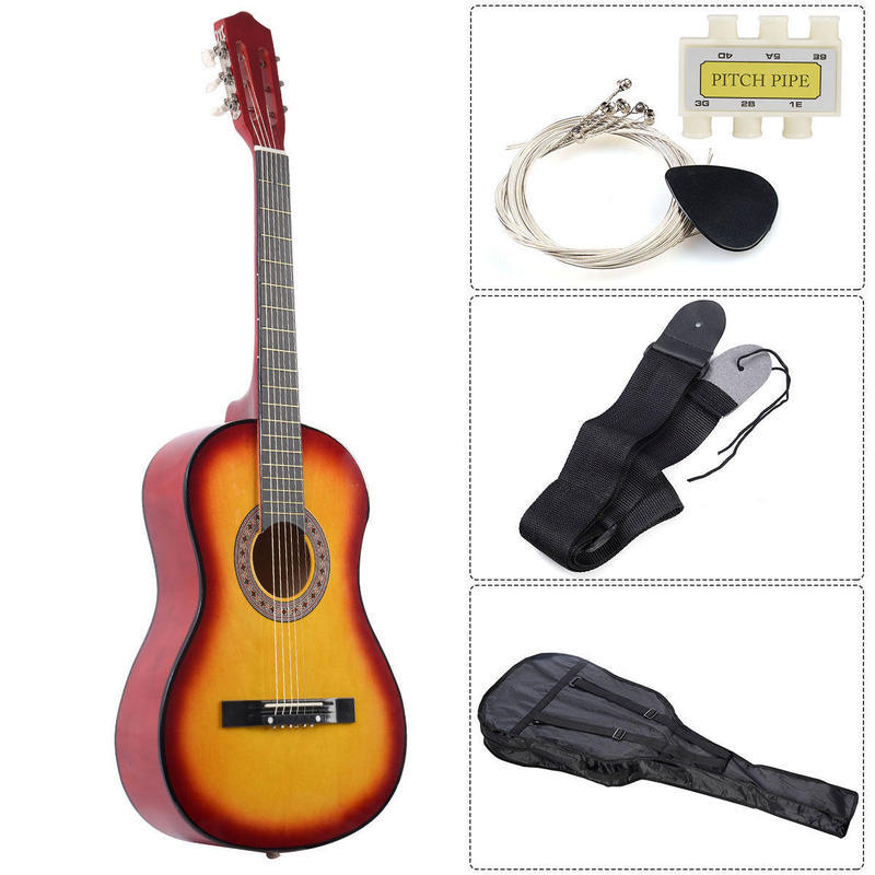 If you are looking Acoustic Guitar W/ Guitar Case, Strap, Tuner and Pick for New Beginners Sun you can buy to costway, It is on sale at the best price