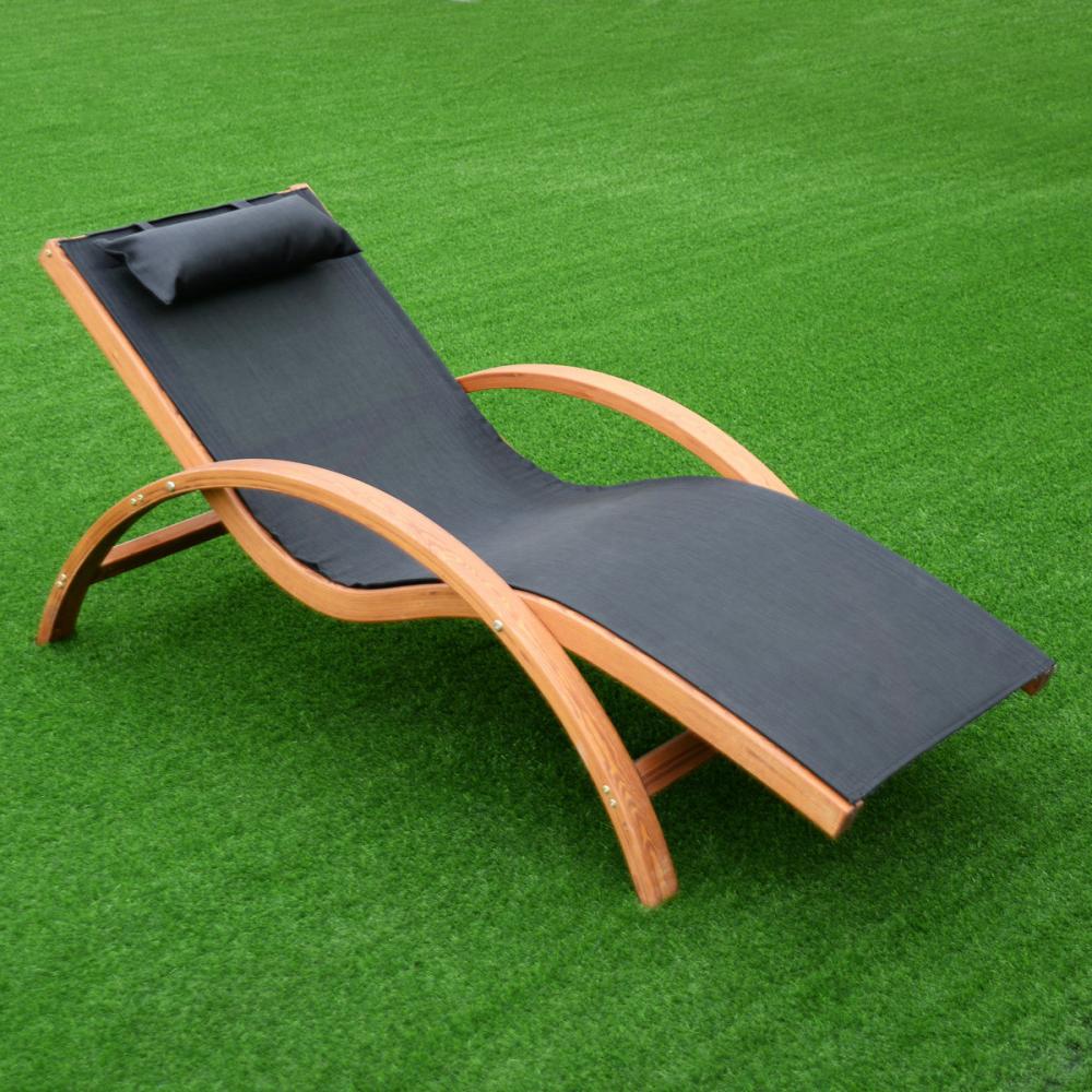 If you are looking Lounge Chair Larch Wood Beach Yard Patio Camping Lounger W/ Headrest NEW you can buy to costway, It is on sale at the best price
