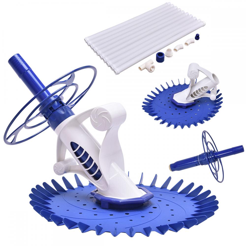 If you are looking Automatic Swimming Pool Cleaner Set Clean Vacuum Inground Above Ground W/10 Hose you can buy to costway, It is on sale at the best price