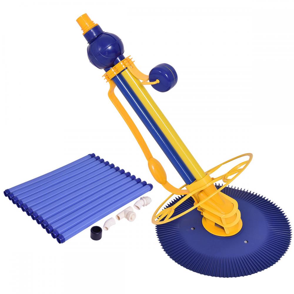 If you are looking Automatic Swimming Pool Cleaner Set Clean Vacuum Inground Above Ground W/12 Hose you can buy to costway, It is on sale at the best price