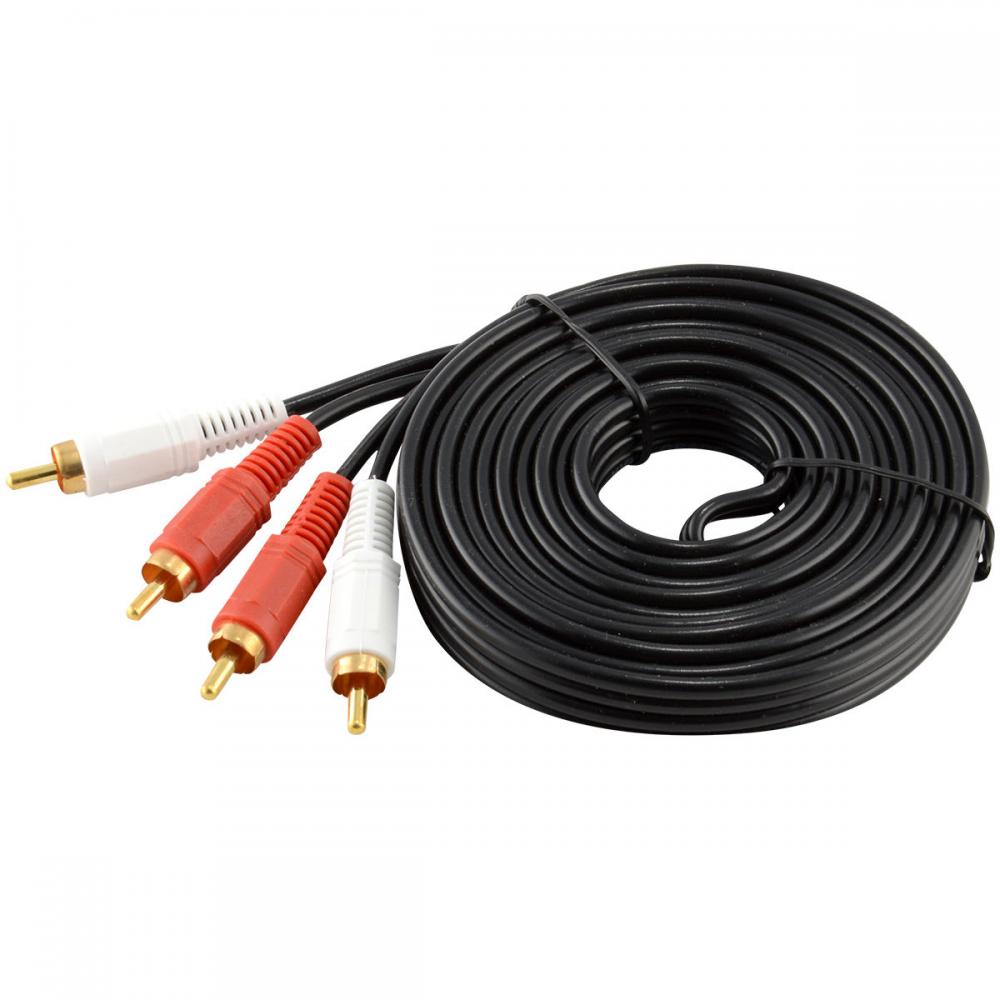 If you are looking 16 FT RCA Stereo Audio Cable 2 RCA Male to 2 RCA Male, 5 Meters you can buy to JacobsParts, It is on sale at the best price
