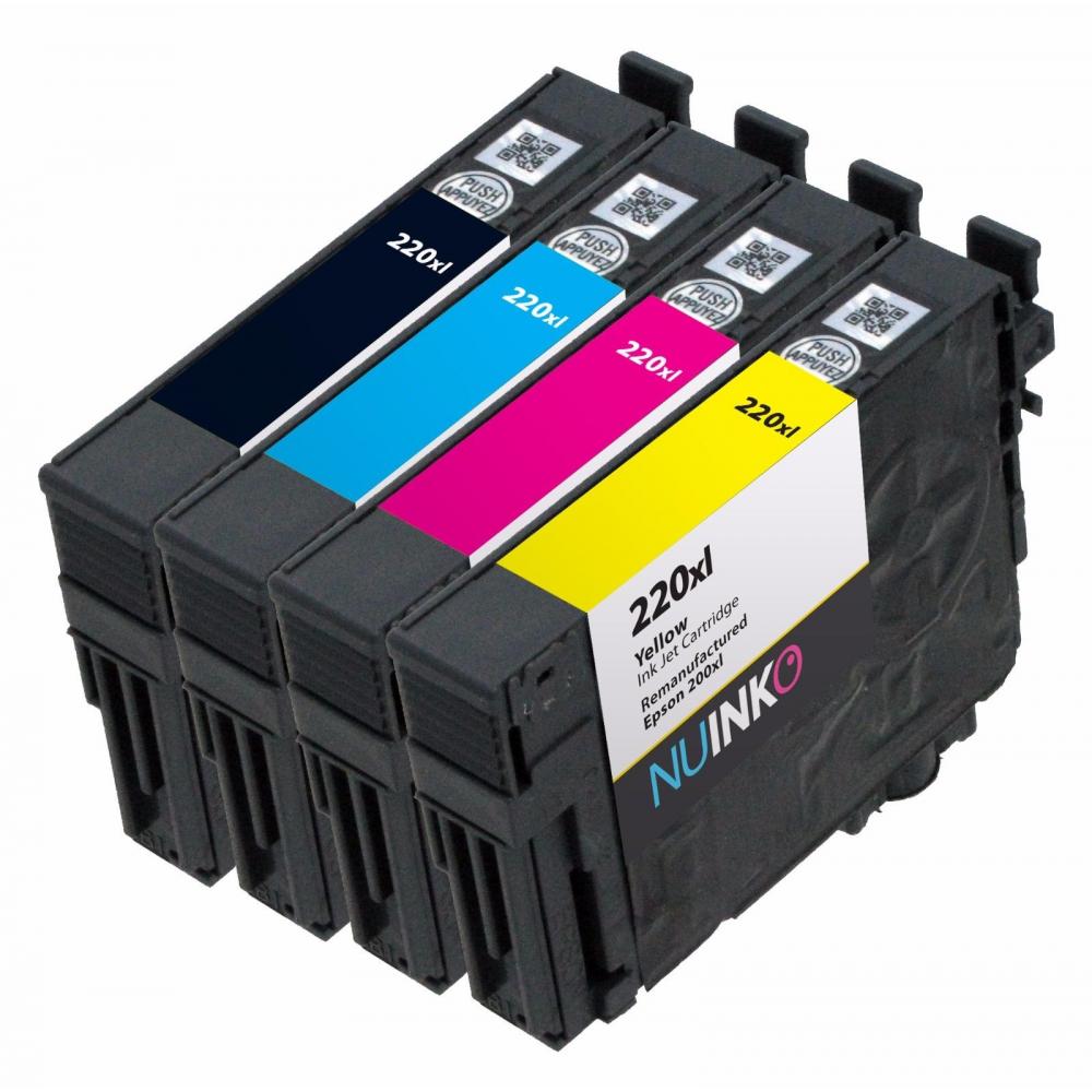 If you are looking 4PK Remanufactured Epson 220XL Ink Cartridge Expression XP-320 XP-420 XP-424 you can buy to Inksmile, It is on sale at the best price