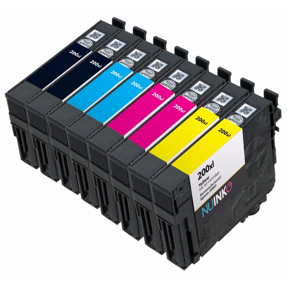 If you are looking 8PK Remanufactured Epson 200XL Ink for Expression XP-200 XP-300 XP-400 you can buy to Inksmile, It is on sale at the best price
