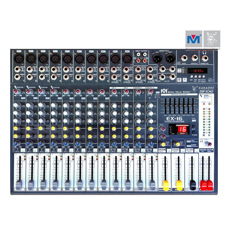If you are looking Better Music Builder EX-16 Professional DJ Karaoke 16 Ch Multi Effects Mixer you can buy to bargaincableusa, It is on sale at the best price