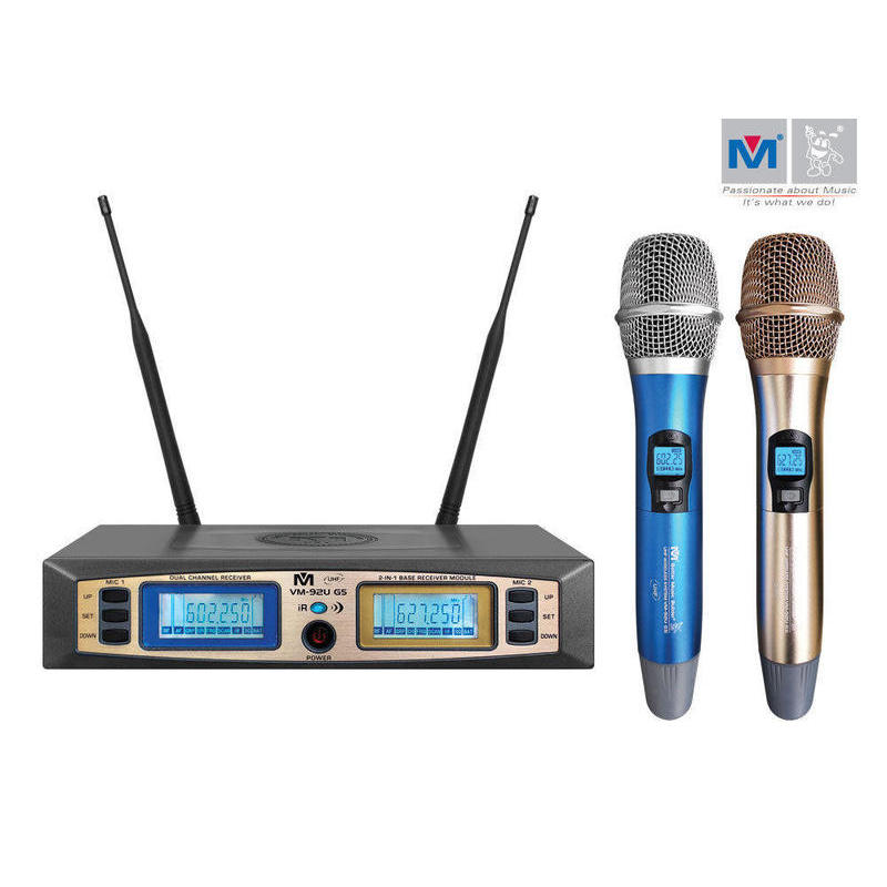 If you are looking 2017 Better Music Builder VM-92U G5 DUAL CHANNEL UHF WIRELESS MICROPHONE SYSTEM you can buy to bargaincableusa, It is on sale at the best price