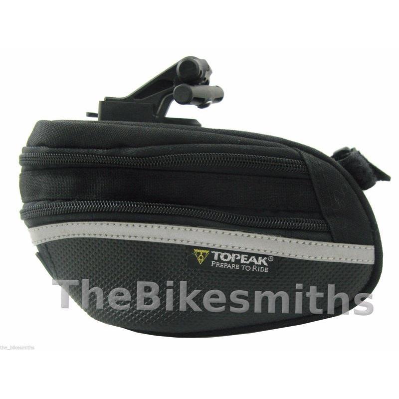 If you are looking Topeak Wedge Pack II Large Bike Seat saddle Bag Pack TC2273B Clip-on w/ cover you can buy to the_bikesmiths, It is on sale at the best price