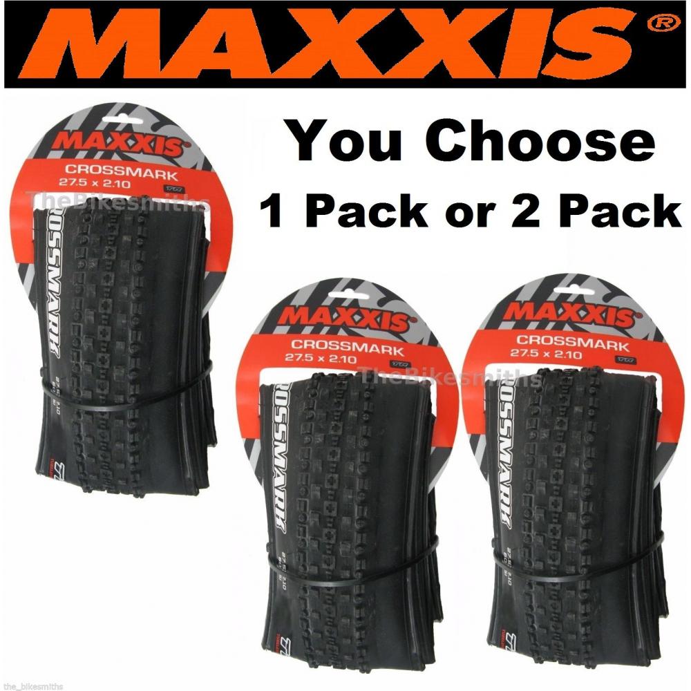 If you are looking 1 or 2Pak Maxxis Crossmark Tubeless Ready 27.5 x 2.10" Folding XC AM FR Mtb Bike you can buy to the_bikesmiths, It is on sale at the best price