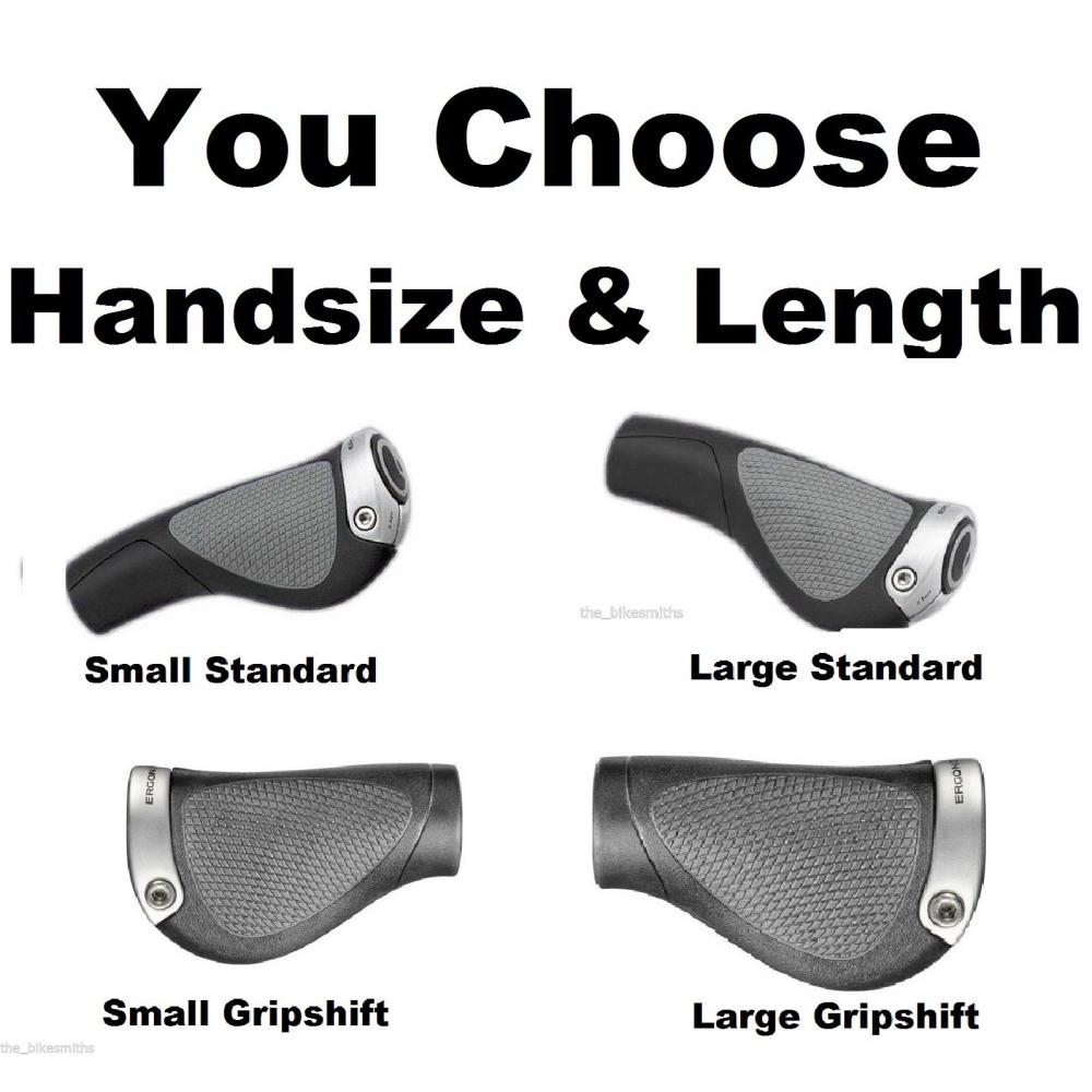 If you are looking Ergon GP1-Small or Large/ Standard Grip or GripShift Length MT/Hybrid Bike GP1-L you can buy to the_bikesmiths, It is on sale at the best price
