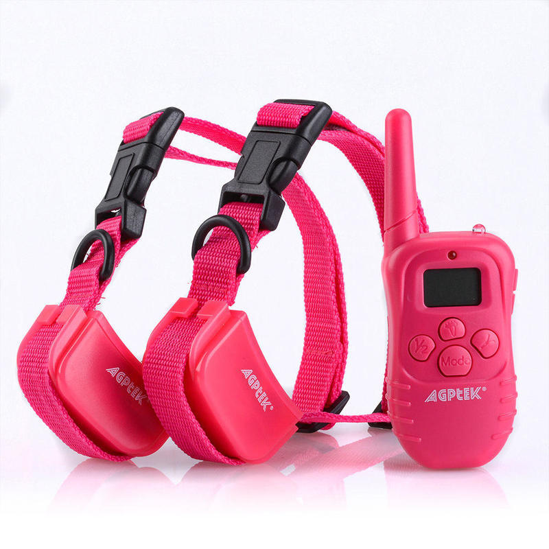 If you are looking 2PCS 100LV Rechargeable Shock Vibra Pink Dog Training Collar 1 Remote 10-130lb you can buy to Novapcs, It is on sale at the best price