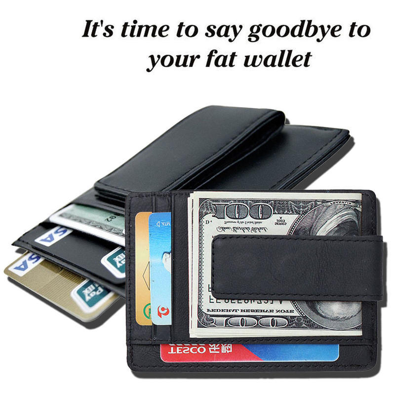 If you are looking RFID Blocking Hammer Anvil Front Pocket Wallet Thin Slim Leather Multi Card Case you can buy to redtagtown, It is on sale at the best price