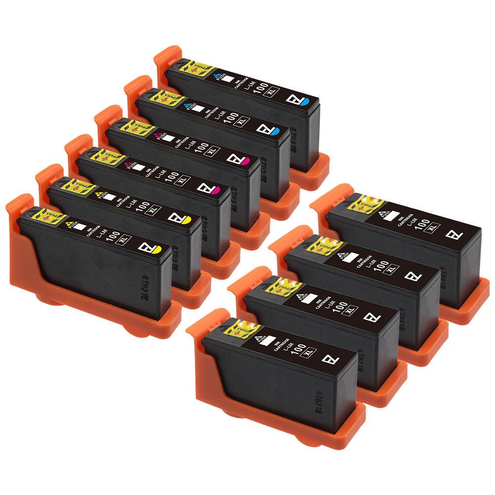 If you are looking 10 Pack 100 XL Black & Color Ink Cartridges for Lexmark Prevail Pro705 Pro706 you can buy to ezink, It is on sale at the best price