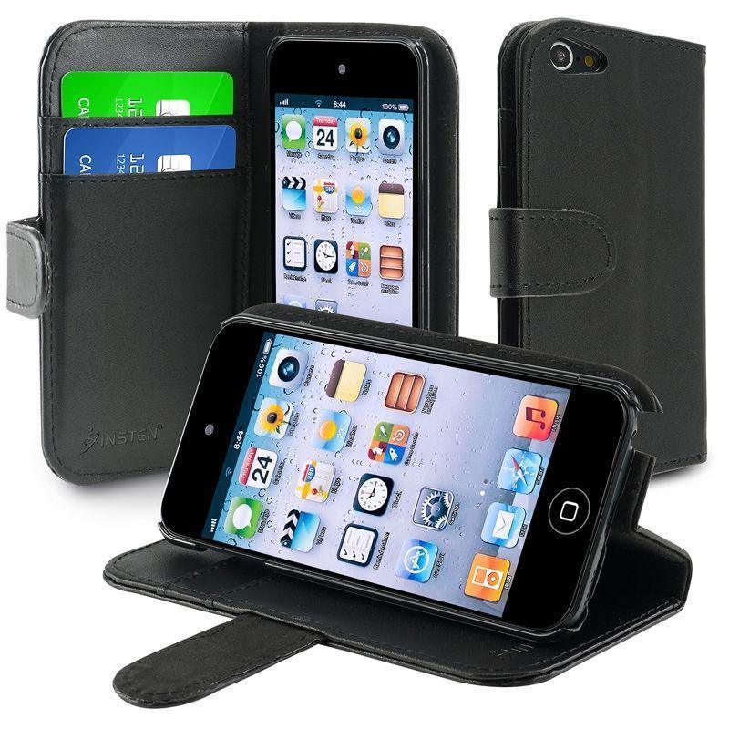 If you are looking For iPod Touch 5 5th 6 5G Gen Leather Wallet Skin Cover Case w/Card Holder Black you can buy to everydaysource, It is on sale at the best price