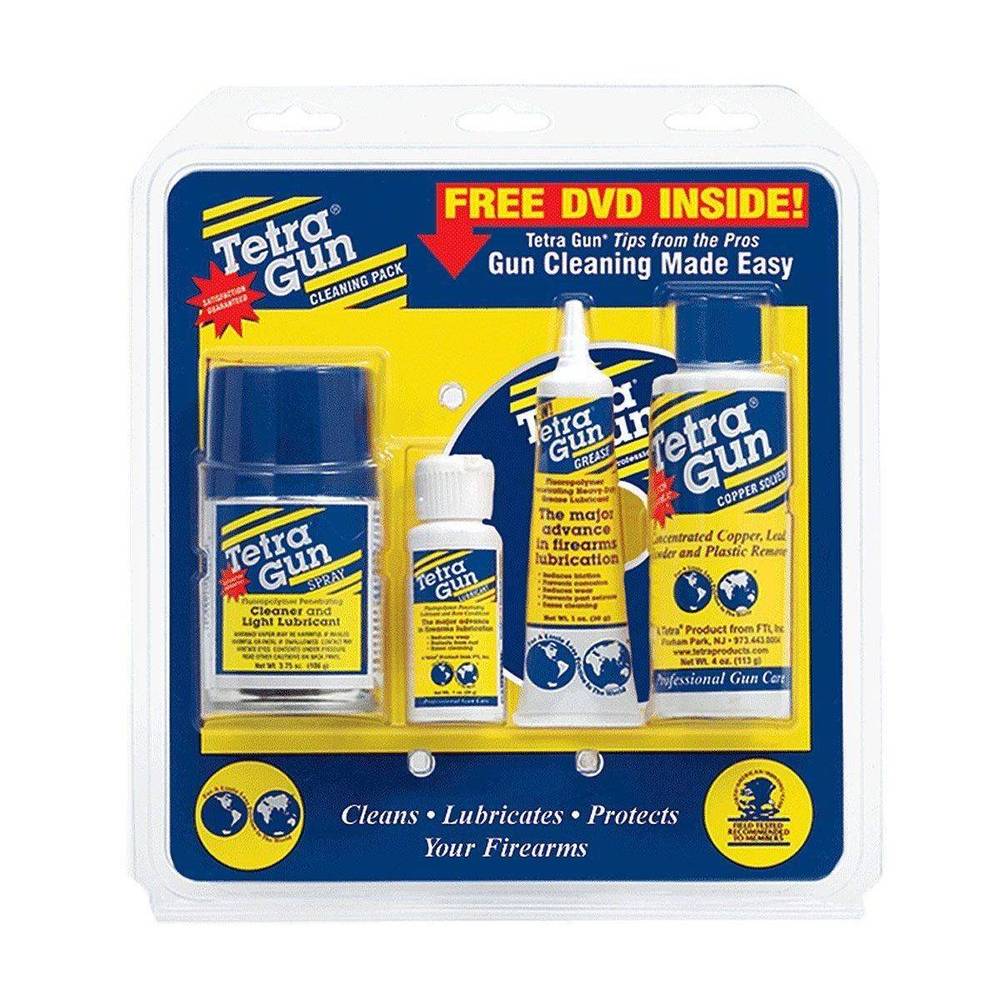 If you are looking Tetra Gun Limited Edition Gun Cleaning Pack - T802iX - FREE DVD you can buy to hunting_stuff, It is on sale at the best price
