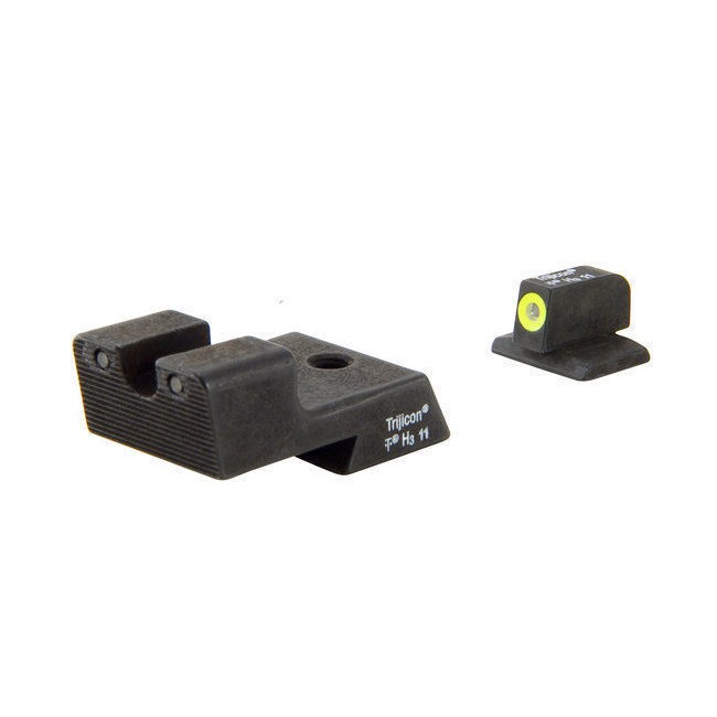 If you are looking Trijicon 1911 Novak Cut HD Night Sights, Yellow Front Outline - CA128Y you can buy to hunting_stuff, It is on sale at the best price