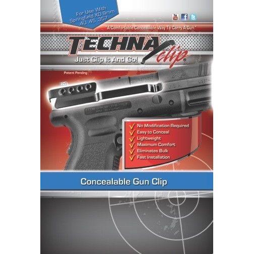 If you are looking Techna Clip Concealable Gun Clip For Springfield XDM 9MM, .40S&W, .45 ACP you can buy to hunting_stuff, It is on sale at the best price
