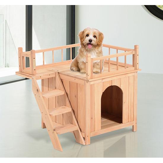 If you are looking Wooden Pet House Dog Cat Puppy Room Bed Platform Bed Shelter Indoor Outdoor you can buy to mhcorp, It is on sale at the best price