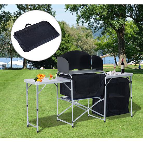 6ft Fold Up Camping Kitchen Cabinet Portable Picnic Table Cooking Food Storage En Wilsonville United States Por Mhcorp Anuncio Ya Id 446877 6ft Fold Up Camping Kitchen Cabinet, Portable Outdoor Table And Storage Cabinet