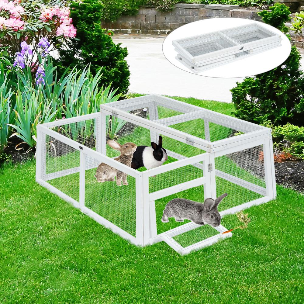 foldable rabbit cage