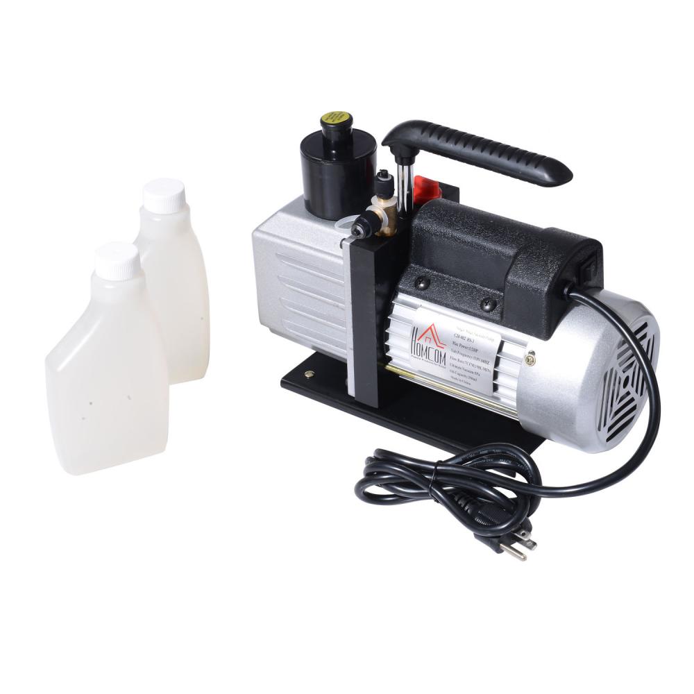 If you are looking Single Stage Vacuum Pump Rotary Vane 7CFM 1/2HP Deep HVAC AC Air Tool Black New you can buy to mhcorp, It is on sale at the best price