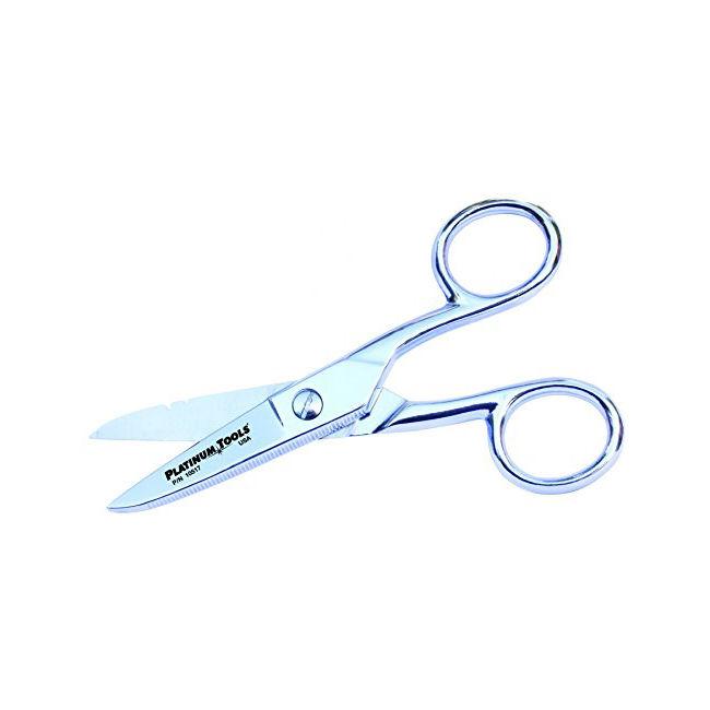 If you are looking Platinum Tools 10517C 5-Inch Electrician Scissors-Run Design w. Serrated Bottom you can buy to hardware_sales, It is on sale at the best price