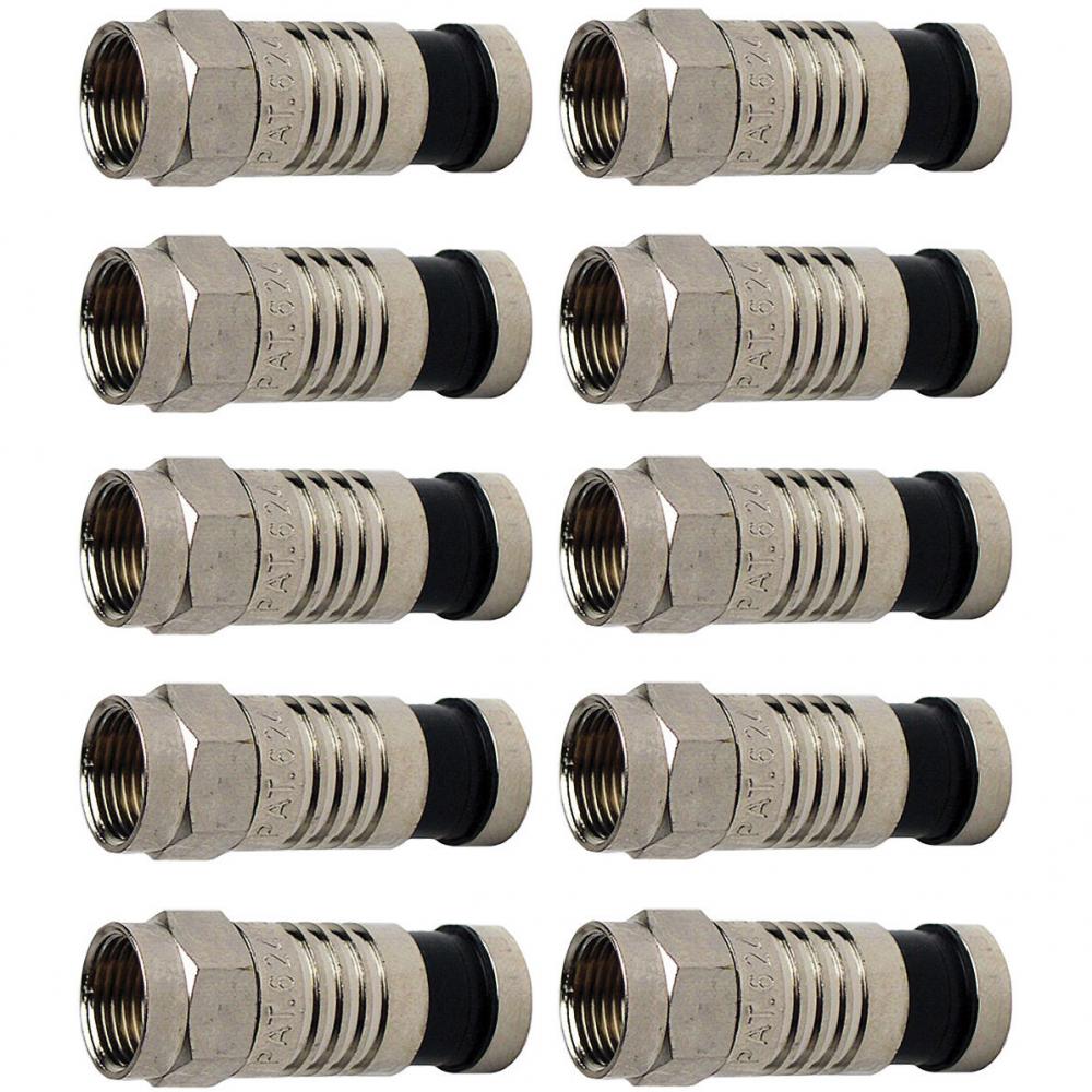If you are looking Platinum Tools 18002 SealSmart Compression F-Connectors for RG6 Cable, 10-Pack you can buy to hardware_sales, It is on sale at the best price