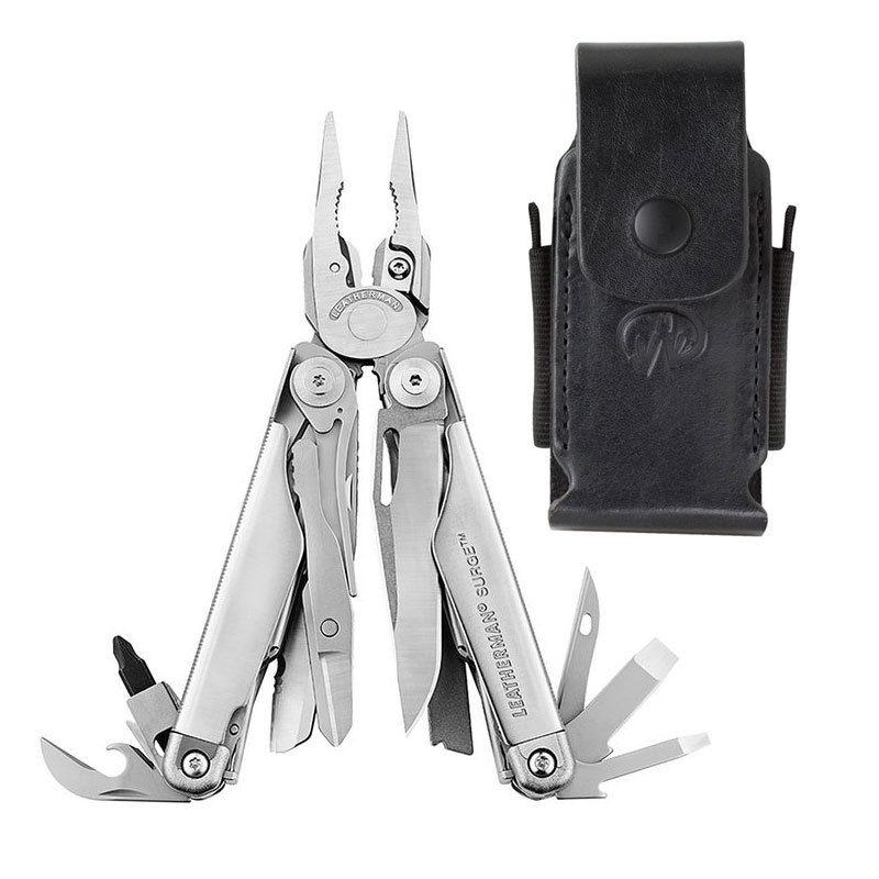 If you are looking Leatherman 830158 Surge Stainless Steel 17-in-1- Multi-Tool with Leather Sheath you can buy to hardware_sales, It is on sale at the best price
