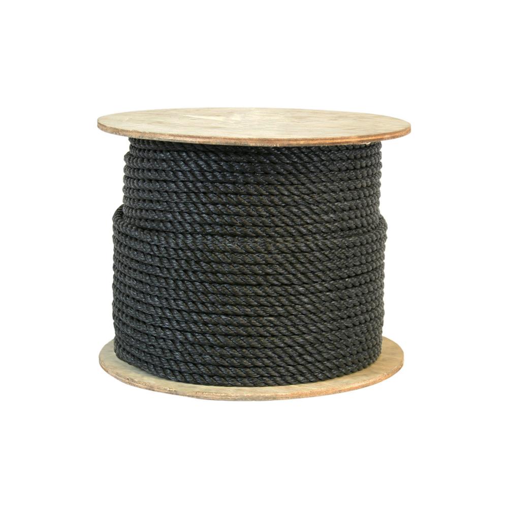 If you are looking CWC 301090 1/2 Inch Twisted Polypropylene Black Rope 600 Feet Long you can buy to hardware_sales, It is on sale at the best price