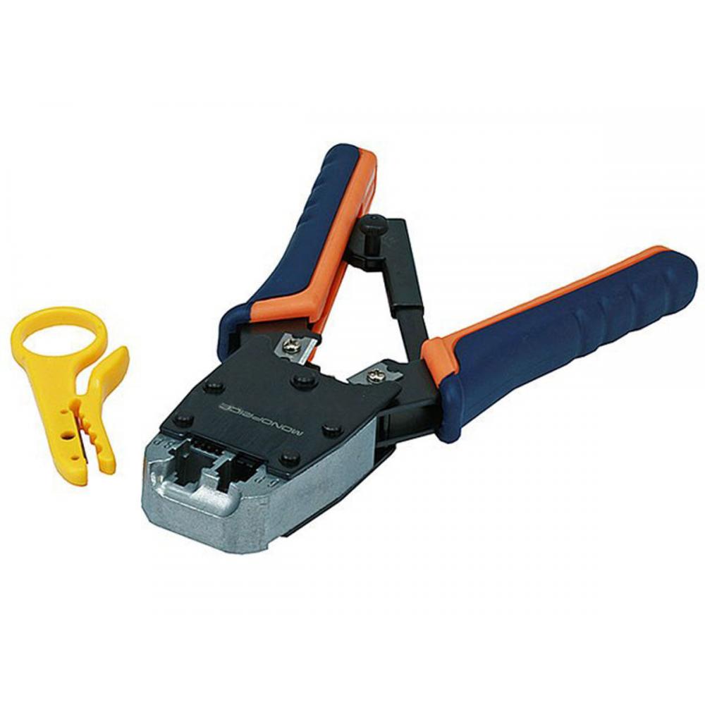 If you are looking Monoprice Dual-Modular Plug Crimps Strips and Cuts Tool with Ratchet [HT-500R] you can buy to monoprice, It is on sale at the best price