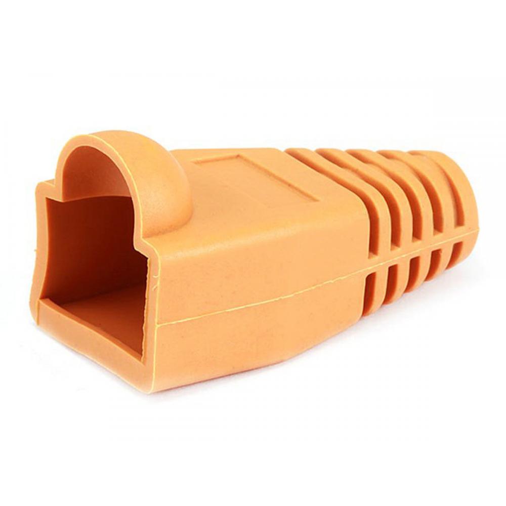 If you are looking Monoprice 7274 [50pcs] RJ-45 Color Coded Strain Relief Boots - Orange you can buy to monoprice, It is on sale at the best price
