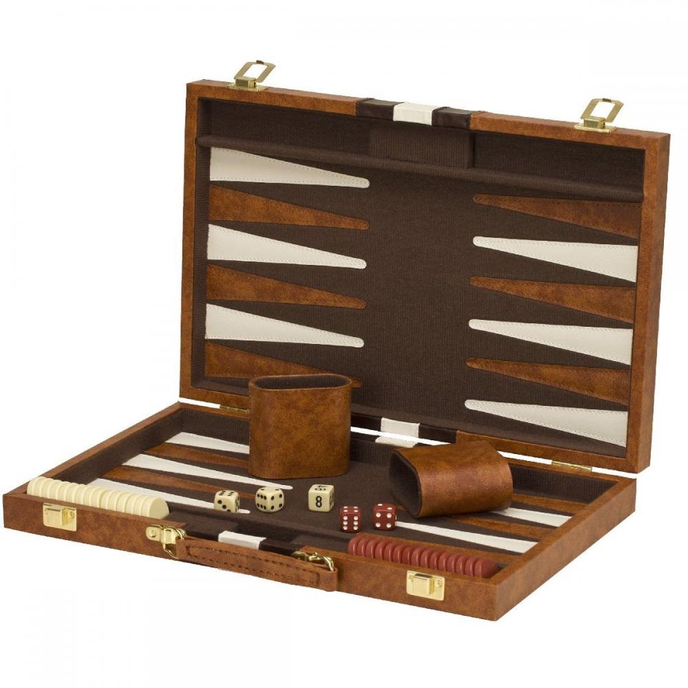 If you are looking 18"x22" Backgammon Set Brown White Faux Leather Portable Travel Folding Case NEW you can buy to 1st_web_sales, It is on sale at the best price