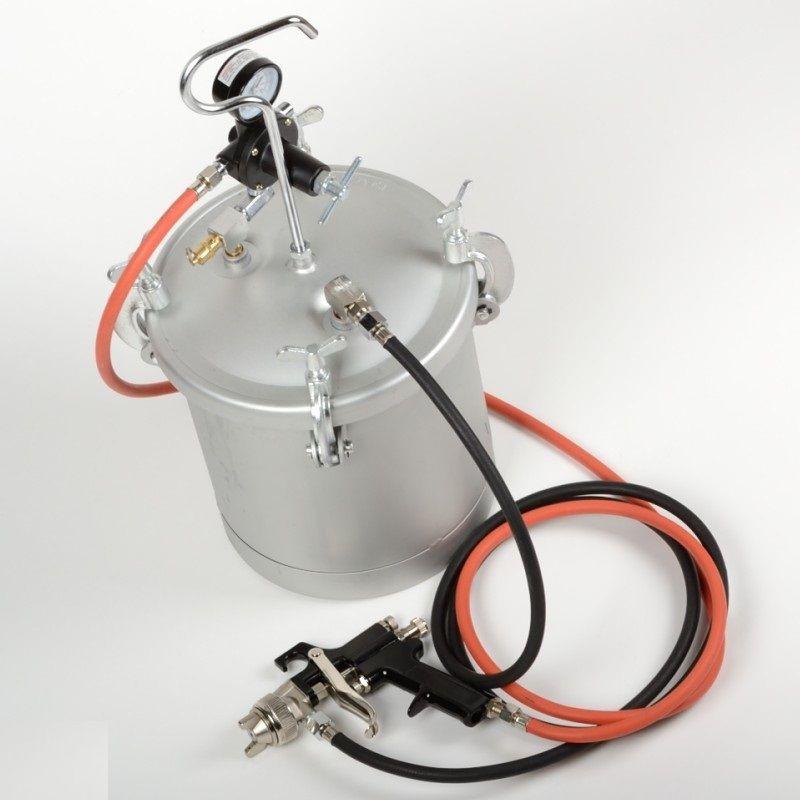 If you are looking High Pressure Pot Air Paint Spray Gun 2 1/4 Gallon Industrial Painting Painter you can buy to 1st_web_sales, It is on sale at the best price