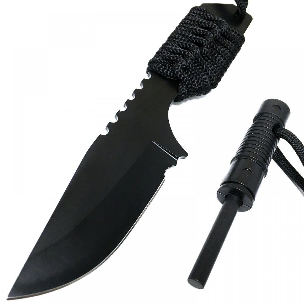 If you are looking 7" FIRE STARTER + WHISTLE FIXED BLADE CAMPING SURVIVAL HUNTING KNIFE TANTO Boot you can buy to blade_addict, It is on sale at the best price