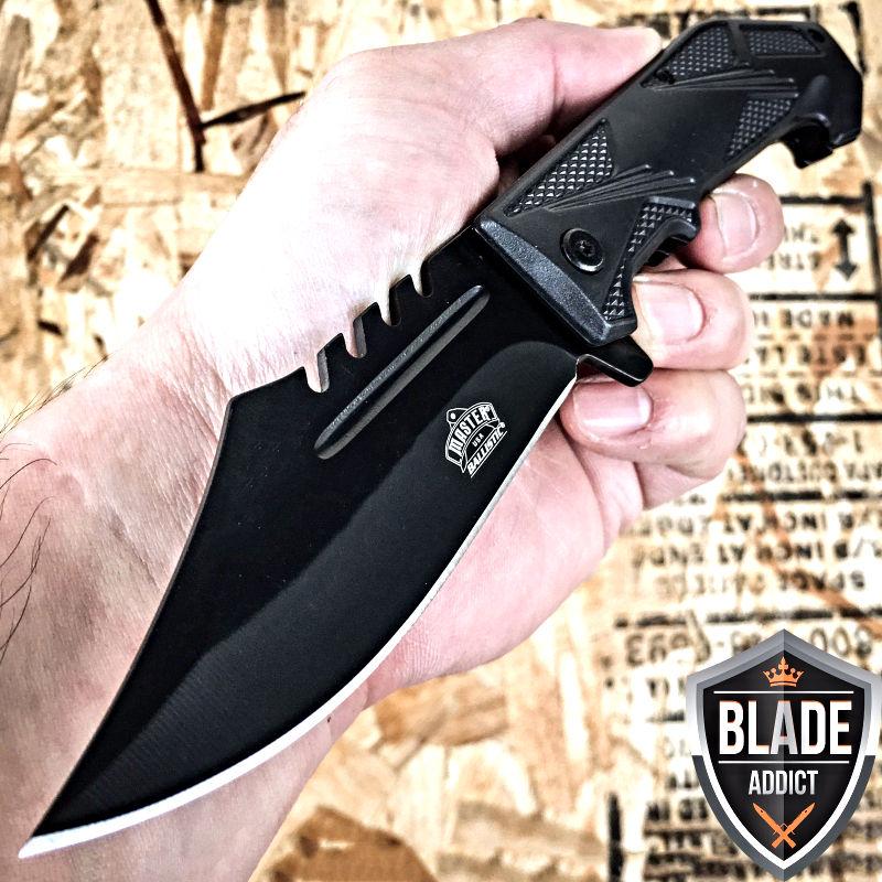 If you are looking 8.25" BALLISTIC RAINBOW TACTICAL SPRING ASSISTED OPEN FOLDING POCKET KNIFE EDC you can buy to blade_addict, It is on sale at the best price