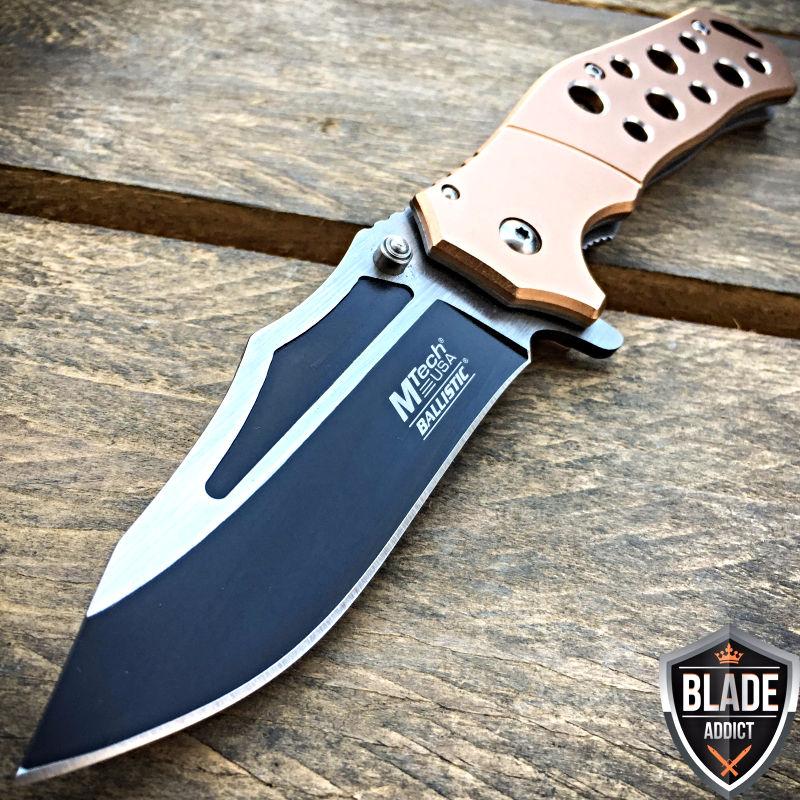 If you are looking 8" MTECH EXTREME SPRING ASSISTED OPEN Military Tactical Folding POCKET KNIFE you can buy to blade_addict, It is on sale at the best price